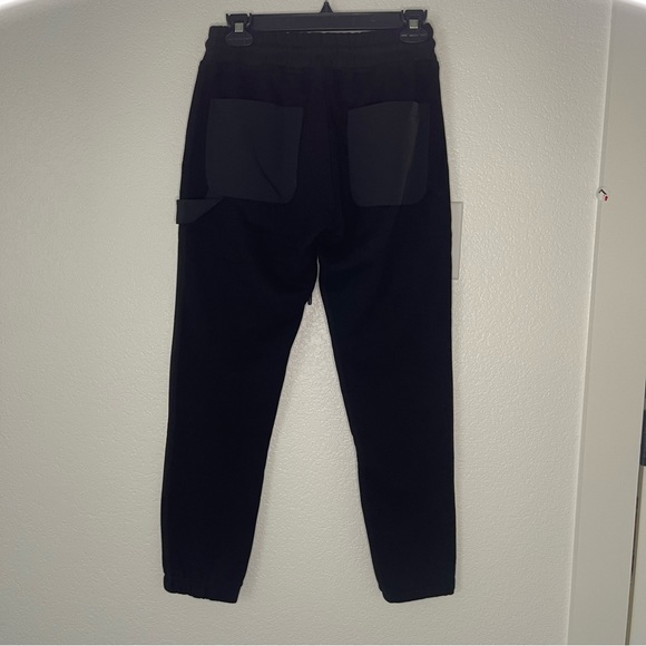 *$295 NWT RtA MEN CARLOS MIXED MEDIA JOGGER PANTS SZ XS